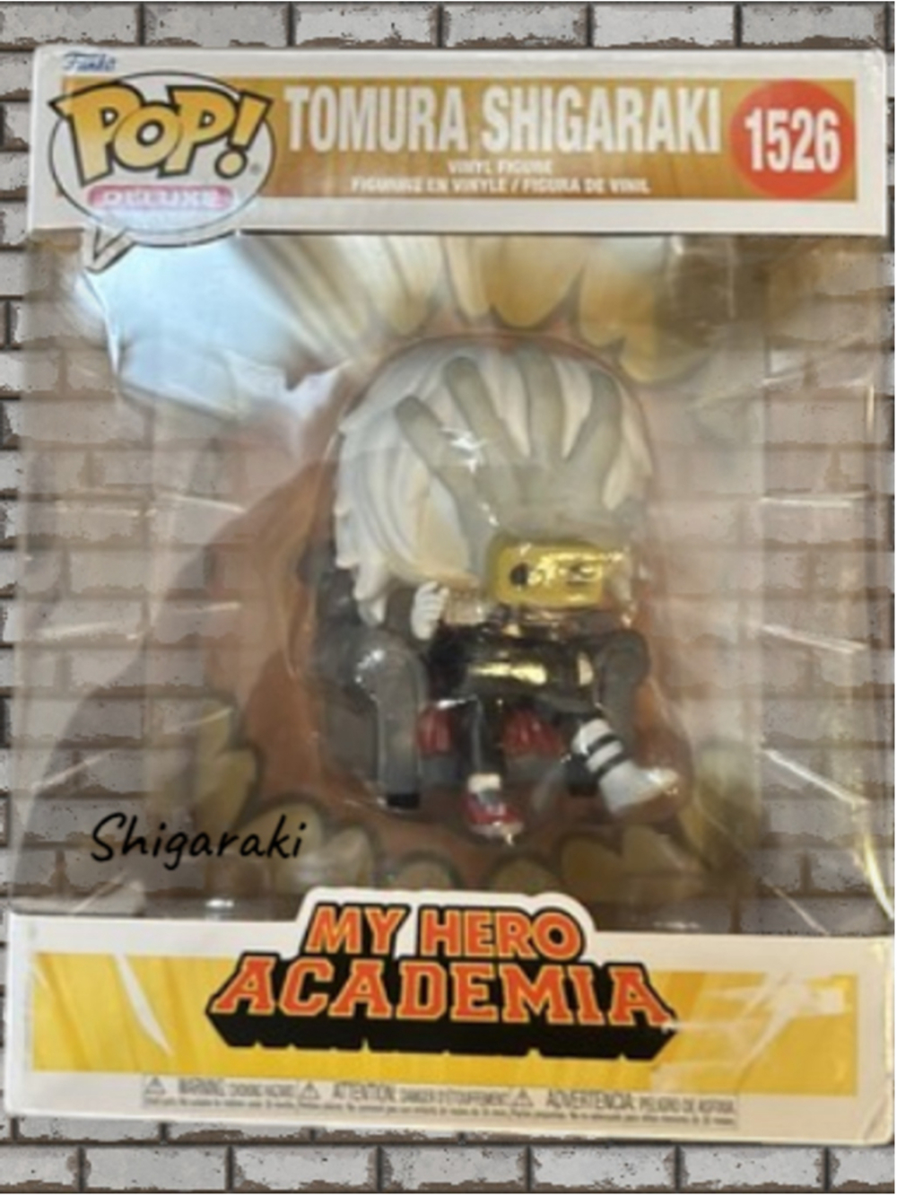 Pop Deluxe Tomura Shigaraki #1526 Vinyl Figure New
